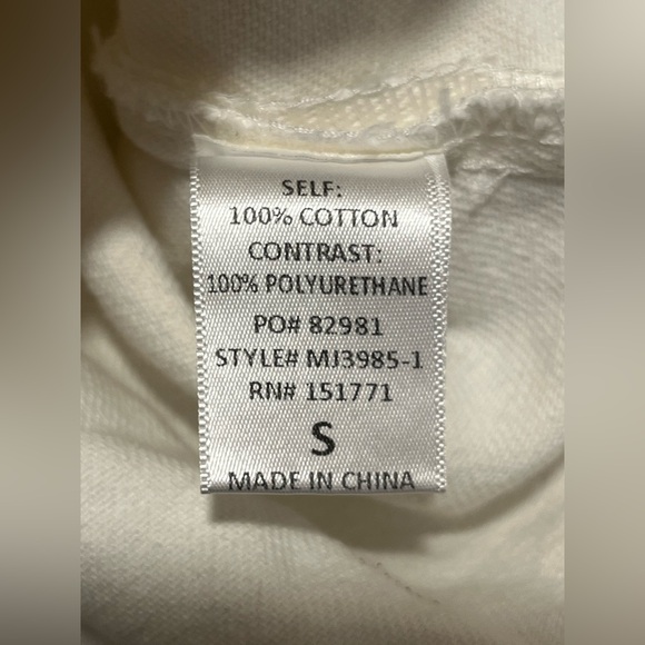 Le Lis White Denim Fringed Jacket - Picture 12 of 12